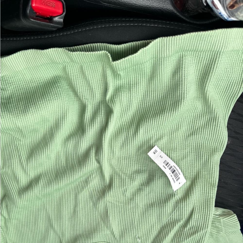 Old Navy Green Ribbed Tank Top